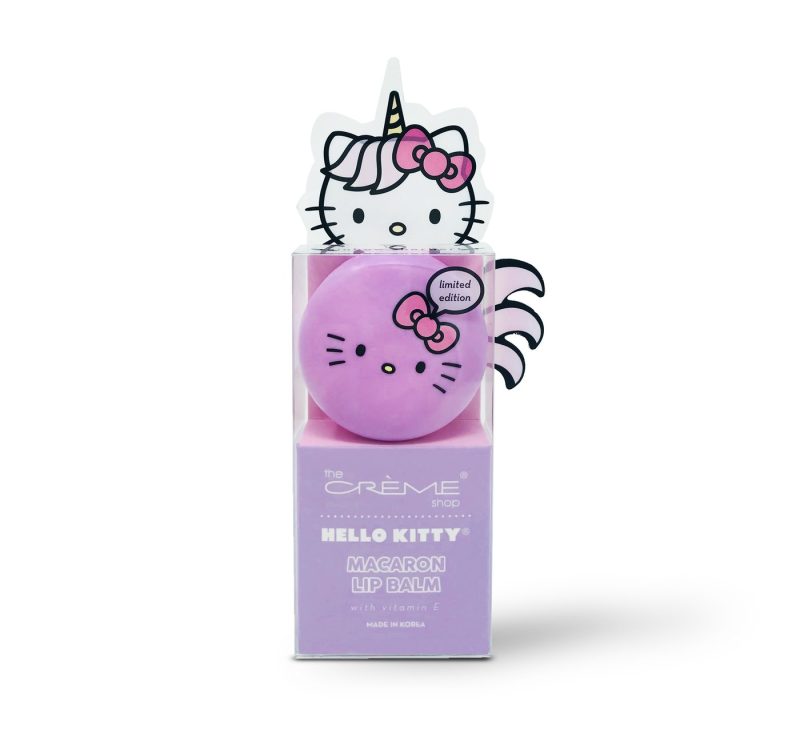 Hello Kitty Unicorn Macaron Lip Balm - Rainbow Sherbert
