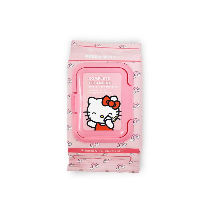 Hello Kitty 20 Pre-Wet Towelettes Vitamin C